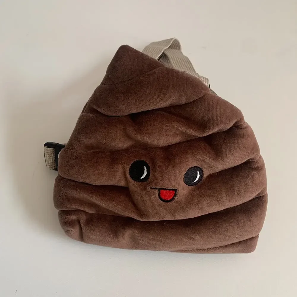 Dog Backpack Harness Poop Face Size Medium Poop Bag Dispenser